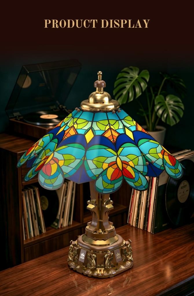 Butterfly Glaze Lamp product display