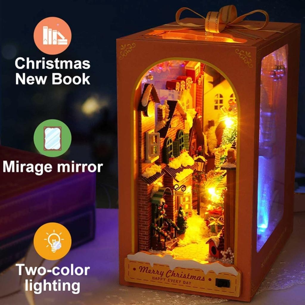 Christmas New Book DIY Book Nook Kit