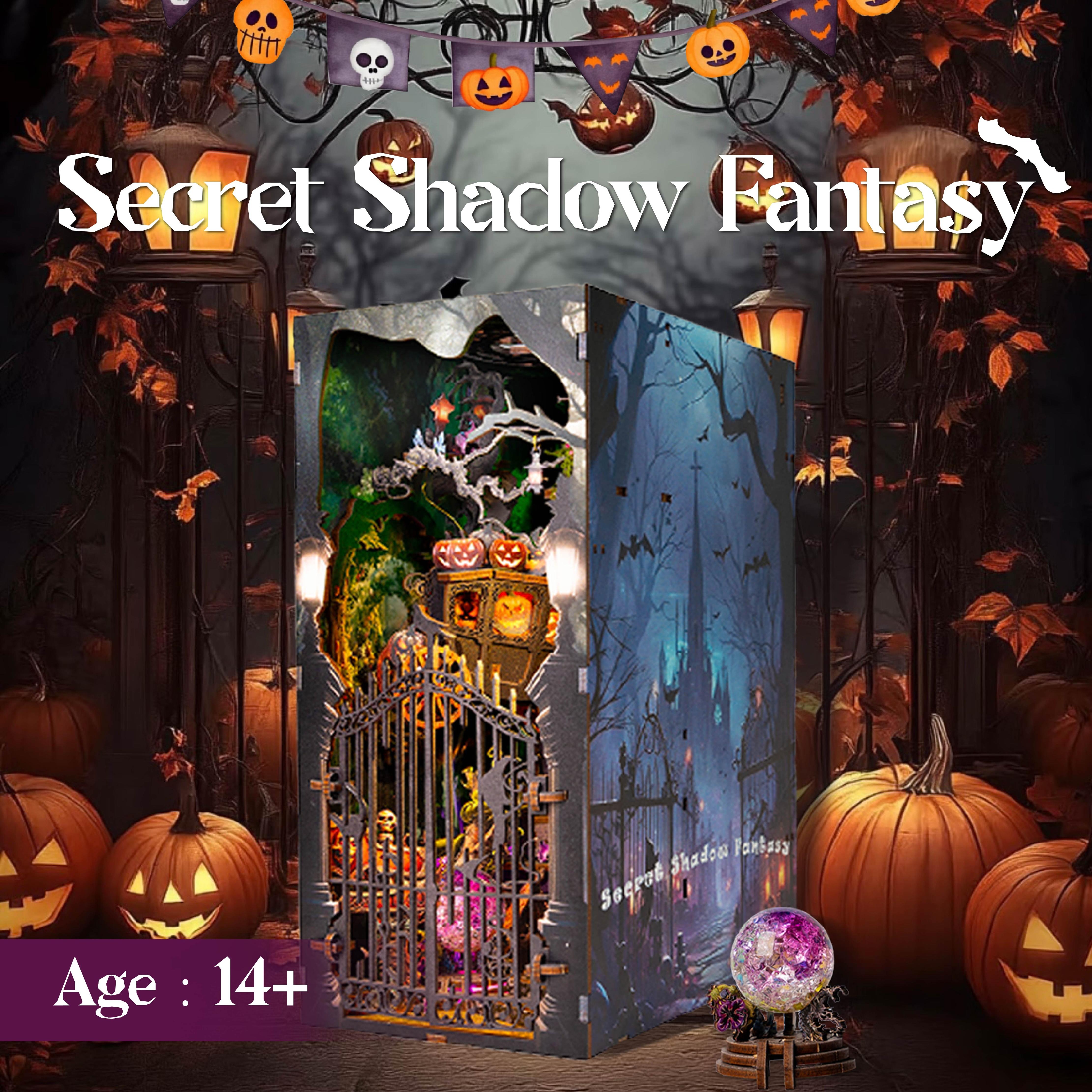 Secret Shadow Fantasy DIY LED Book Nook Kit