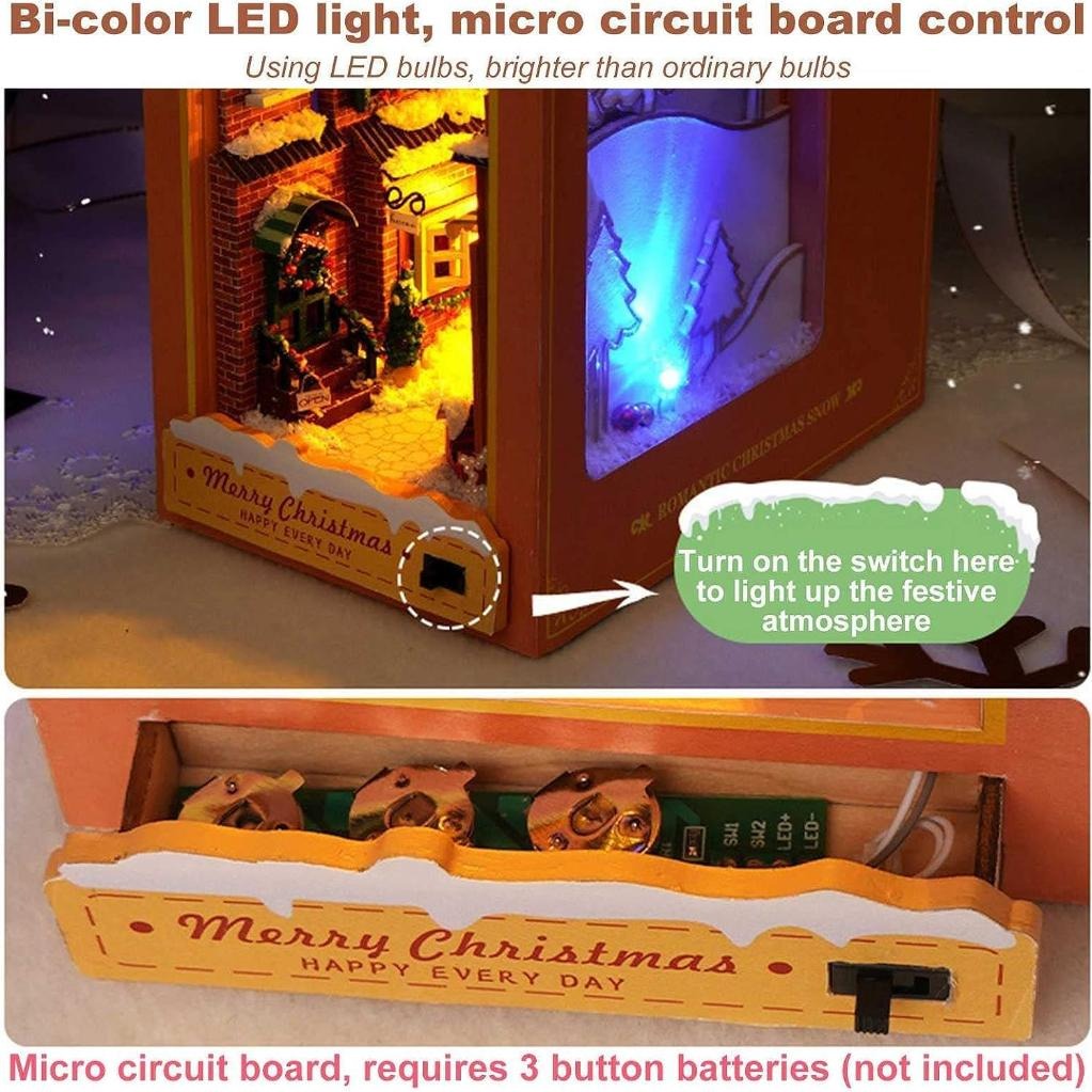 Bi-color LED light micro circuit board control