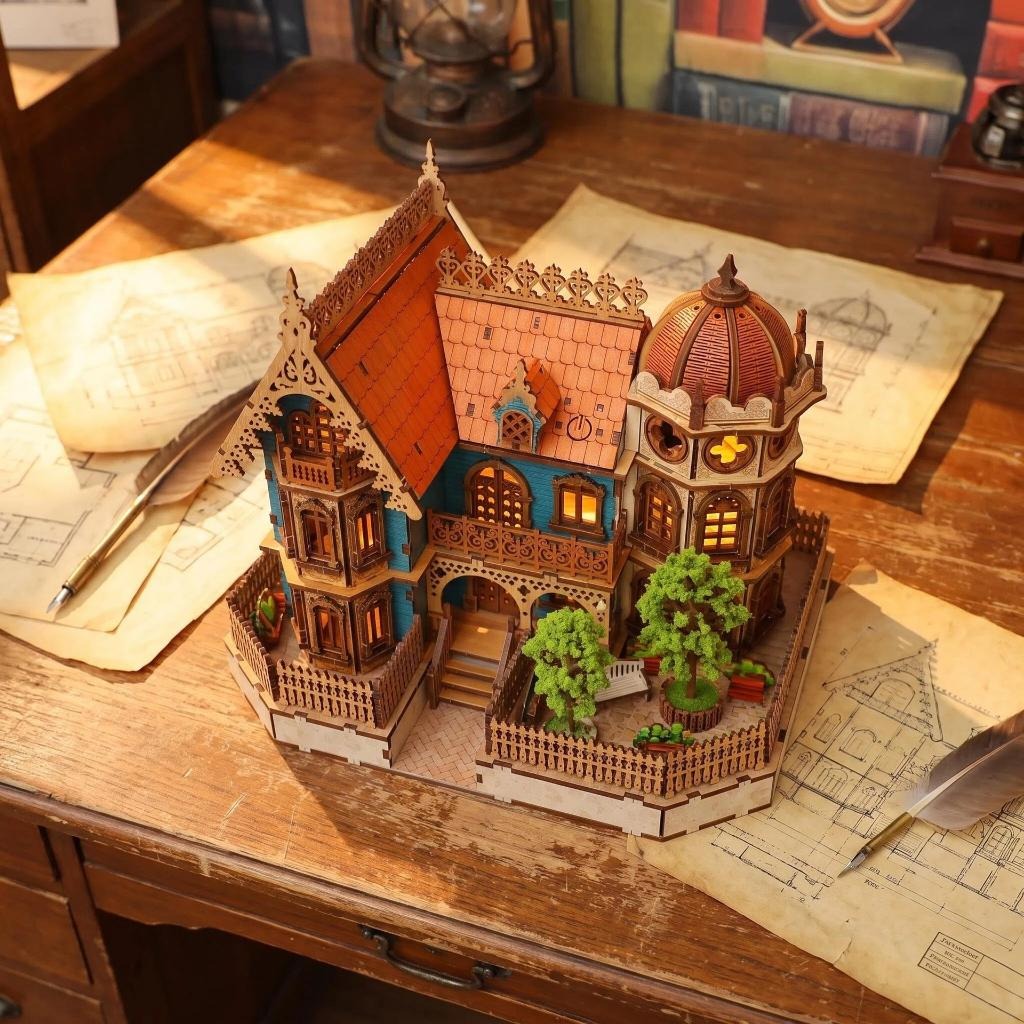 Vintage Manor DIY Wooden House Kit